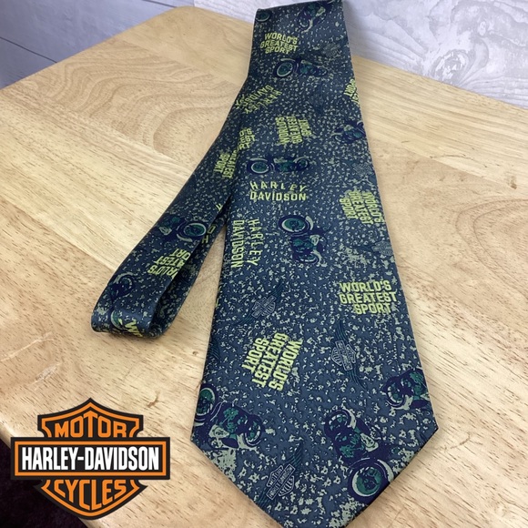 HARLEY DAVIDSON TIE - Picture 1 of 2